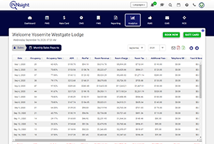 Hotel Financial Data Reports