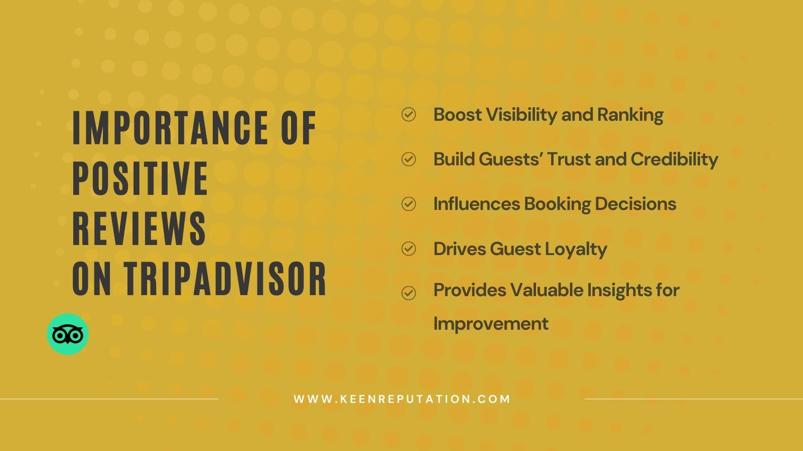 The Importance of Positive Reviews on TripAdvisor
