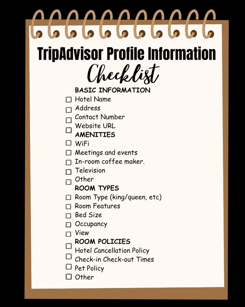 TripAdvisor Profile Information